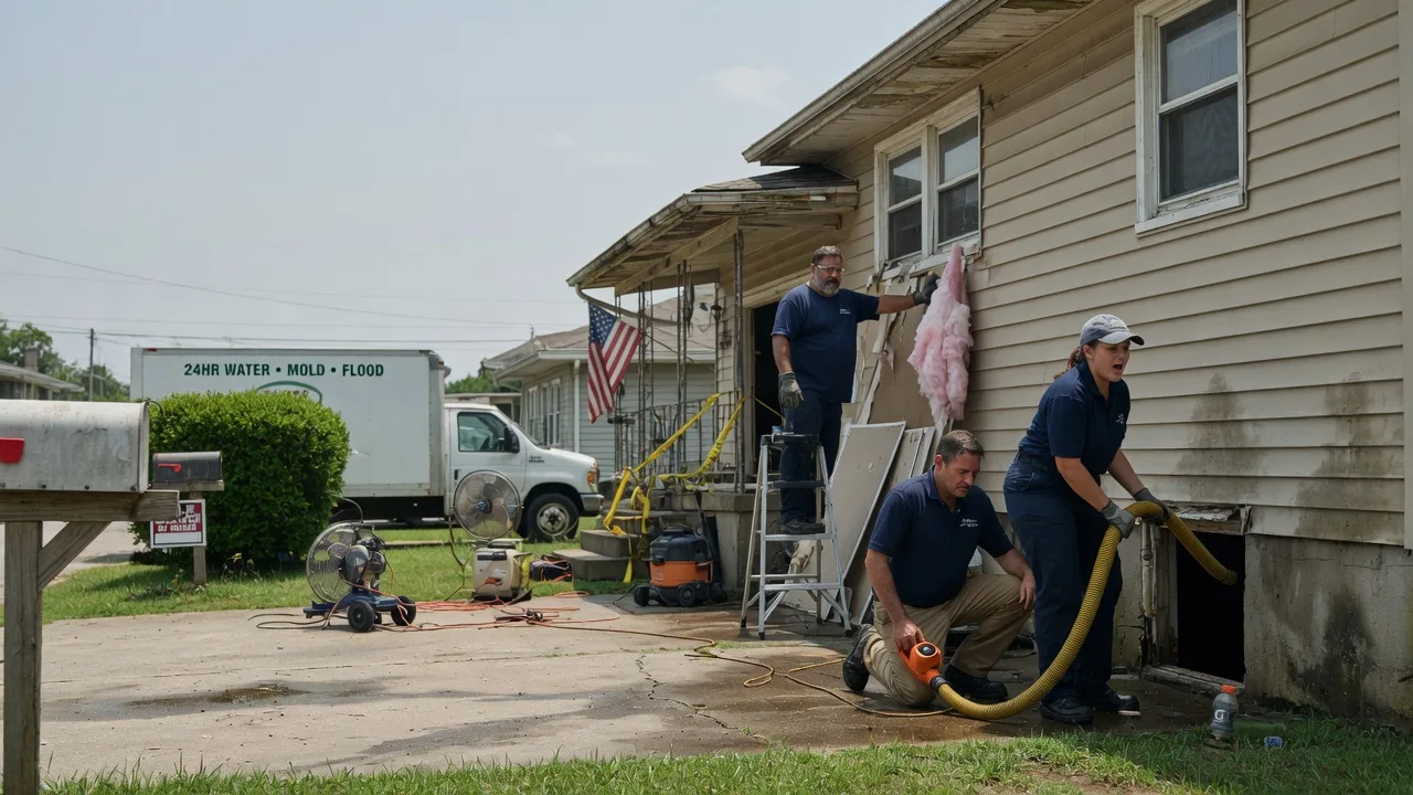 Water Damage Repair in Wellsville, KS near me